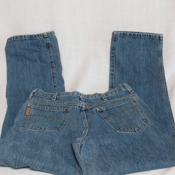 MEN’S JEANS - Cinch Blue Denim Jeans Medium Blue – 32x34 - Picture 2 of 3